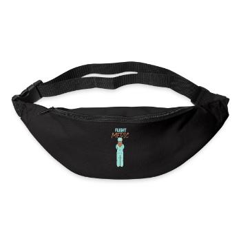 Flight Physician Profession Flight Doctor Flight Nurse - Bum bag - black - Front