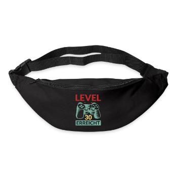 Level 30 Erreicht Gamer - Gürteltasche - Schwarz - Vorne