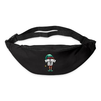 Polizist Polizei - Gürteltasche - Schwarz - Vorne