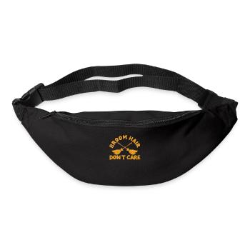 Besen Haar Don't Care Lustige Halloween Hexe Besen - Gürteltasche - Schwarz - Vorne