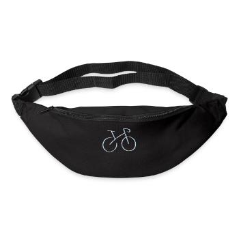 Cyclists Funny Vintage Bike Cyclist - Bum bag - black - Front