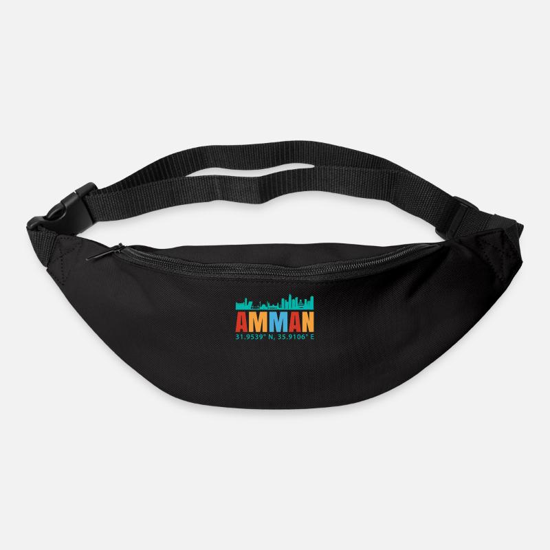 Amman - Gürteltasche - Schwarz