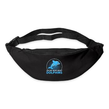 Dolphin Dolphin Lover Animal Dolphins Gift - Bum bag - black - Front