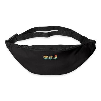 Pumpkin Scary Zombie Black Cats Creepy - Bum bag - black - Front