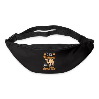 Je fais des pédicures sur des orteils de chameau Camels Pédicure Ongle - Sac banane - noir - Devant