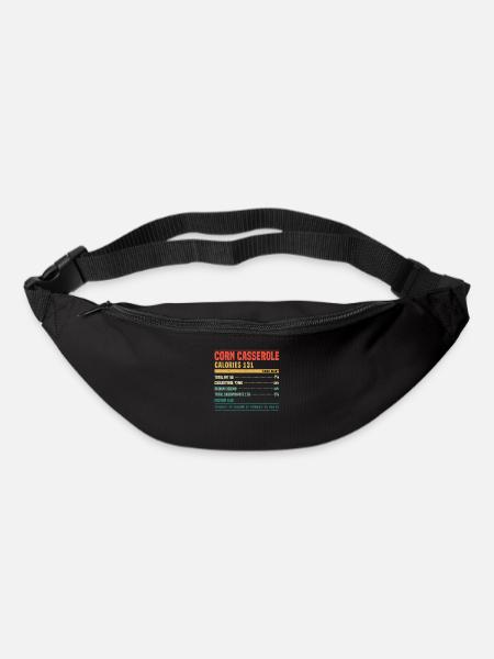 Maisauflauf Nährwertangaben Thanksgiving Essen - Gürteltasche - Schwarz