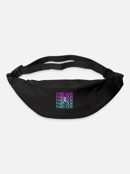 parkour - Sac banane - noir