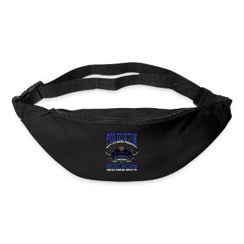 Polizist Polizei Polizist - Gürteltasche - Schwarz - Vorne