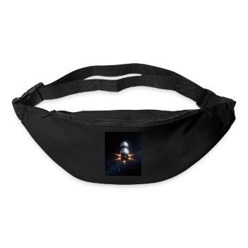 Raumschiff - Gürteltasche - Schwarz - Vorne