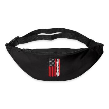 Chiropraktiker Chiropraktik Physio Coole Geschenk - Gürteltasche - Schwarz - Vorne