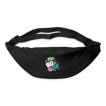 Années 80 J’aime Les années 80 - Sac banane - noir - Devant
