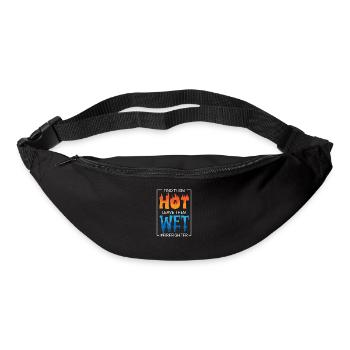 Fire Brigade Present Firefighter Papa Emergency Siren - Bum bag - black - Front