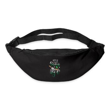 Gärtner Present Hobbygärtner Garten Pflanzen Wiese - Gürteltasche - Schwarz - Vorne