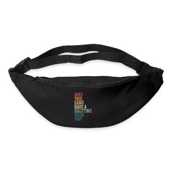 Ce jeu a une couleur de spectacle - Sac banane - noir - Devant