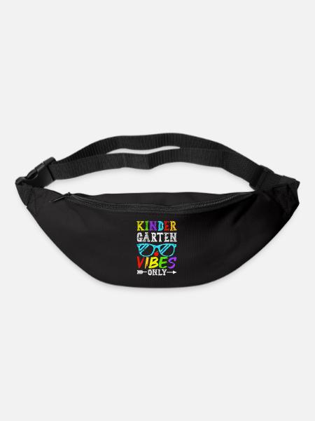 Groovy Hello Kindergarten Vibes Retro Teacher - Bum bag - black