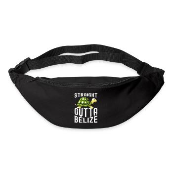 Turtle Relaxed Chill Sea Ocean Beach - Bum bag - black - Front
