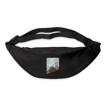 Couvreur Zimmermann Boiserie Toit de scie circulaire - Sac banane - noir - Devant