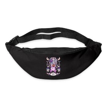 Horror Halloween Creepy Kawaii Pastel Goth - Gürteltasche - Schwarz - Vorne