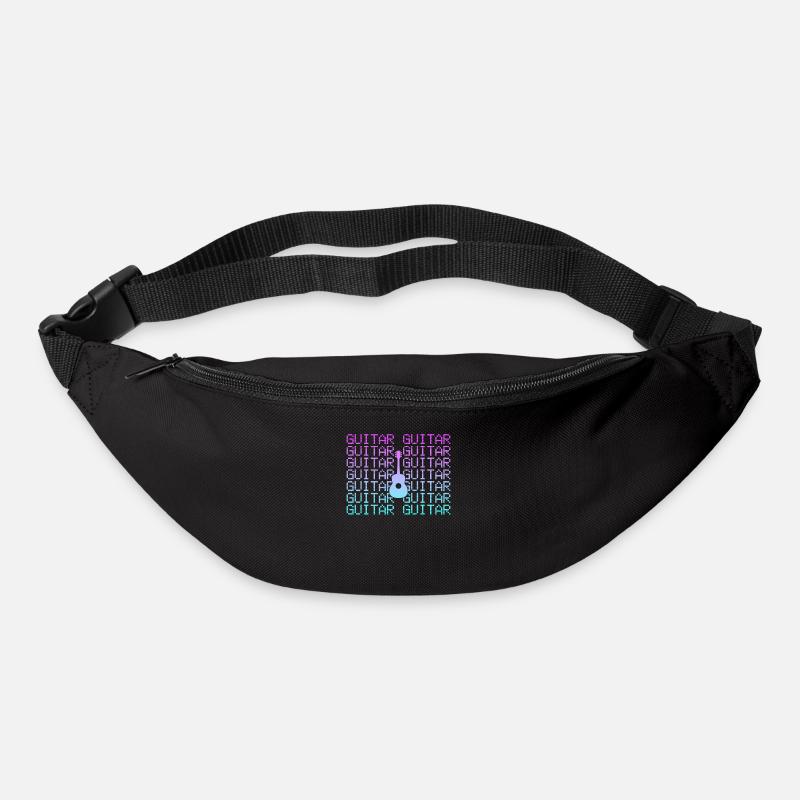 Gitarre - Gürteltasche - Schwarz