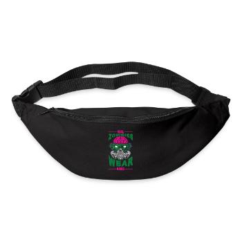 Scary halloween pumpkin witches zombie ghosts - Bum bag - black - Front
