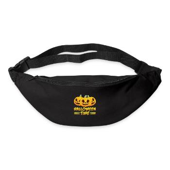 Scary halloween pumpkin witches zombie ghosts - Bum bag - black - Front