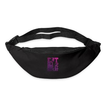 Eat Sleep Basketball Repeat Ballsport USA - Bum bag - black - Front