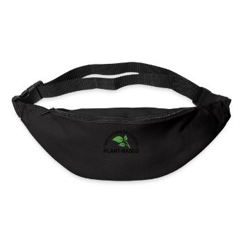 Pflanzliches Essen Vegan Gemüse Gesund Klimawandel - Gürteltasche - Schwarz - Vorne