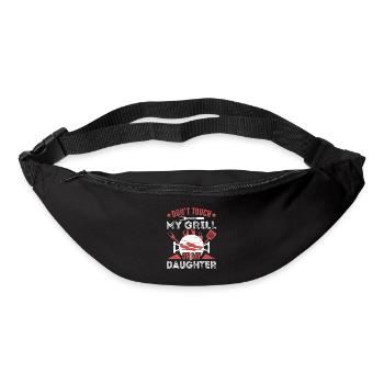 Don't Touch My Grill Or My Daughter Grilling BBQ - Bum bag - black - Front
