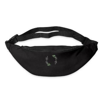 Lavender I Team Bride Fleur Couronne Mariage Boho - Sac banane - noir - Devant