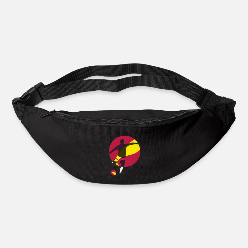 Fußball,Spanien - Gürteltasche - Schwarz