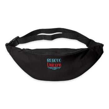 Belief in Unicorn Unicorn - Bum bag - black - Front