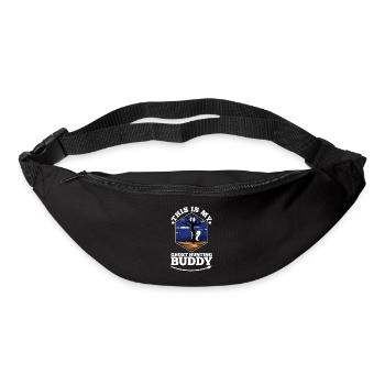 C’est mon copain de chasse aux fantômes - Sac banane - noir - Devant