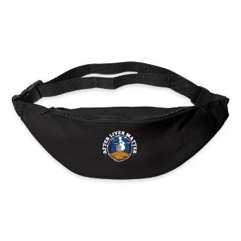 After Lives Matter - Gürteltasche - Schwarz - Vorne