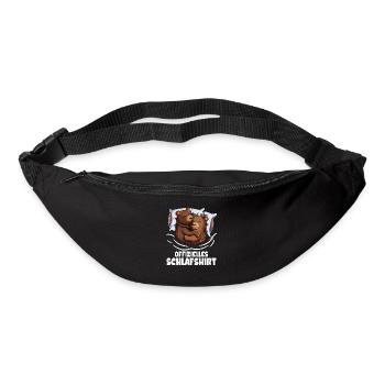 Offizielles Schlafshirt Bärchen Paar Bären Babybär - Gürteltasche - Schwarz - Vorne