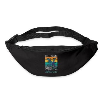 Gruncle Saurus Jurasskicked Oncle Grand-Oncle - Sac banane - noir - Devant
