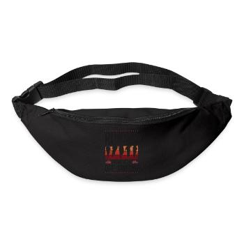 Running Runner Half Marathon - Gürteltasche - Schwarz - Vorne
