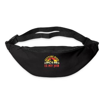 Baumpfleger Holzfäller Wald Forstwirtschaft Holz - Gürteltasche - Schwarz - Vorne