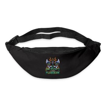 Nordisches Wikingermythologie Design Für Den - Gürteltasche - Schwarz - Vorne