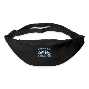 Snowmobile driver saying - Bum bag - black - Front