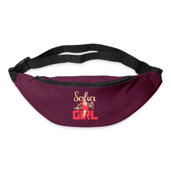 Salsa Girls Hobby Dance Dancing Dancer - Sac banane - bordeaux  - Devant