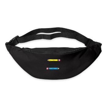 Ne me faites pas utiliser mon professeur De voix Drôle d’enseignant - Sac banane - noir - Devant