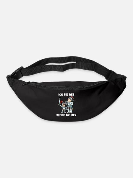 Ritter Kleiner Bruder - Ich bin der kleine Bruder - Gürteltasche - Schwarz