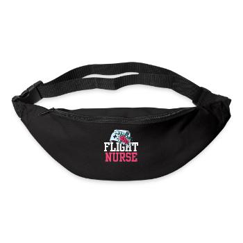 Flight Doctor Flight Physician Flight Nurse Profession - Bum bag - black - Front