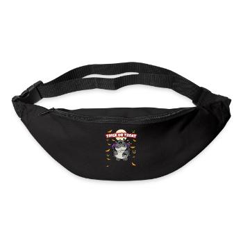Trick Or Treat Scary Creepy Halloween Monster - Bum bag - black - Front