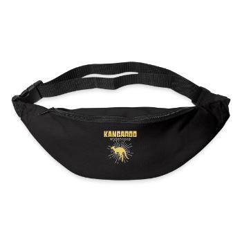 Kangaroo Whisperer - Bum bag - black - Front