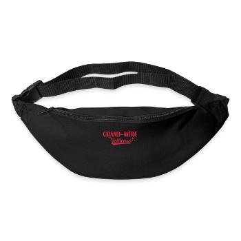Grand-Mère Veilleuse Idée Cadeau Pour Grand-Mère - Sac banane - noir - Devant