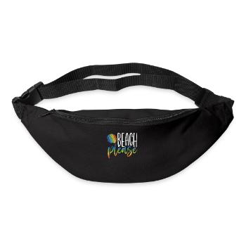 Beach Please - Bum bag - black - Front