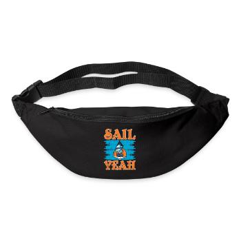 Sail Yeah Seafarer Schiffskapitän Nautischer Seema - Sac banane - noir - Devant
