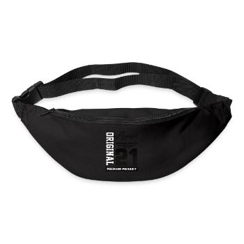 2021 Vintage Birthday Vintage Gift Retro - Bum bag - black - Front