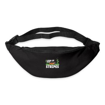 Gartenpflanzen Gärtner Rasenmähen Laubbläser - Gürteltasche - Schwarz - Vorne